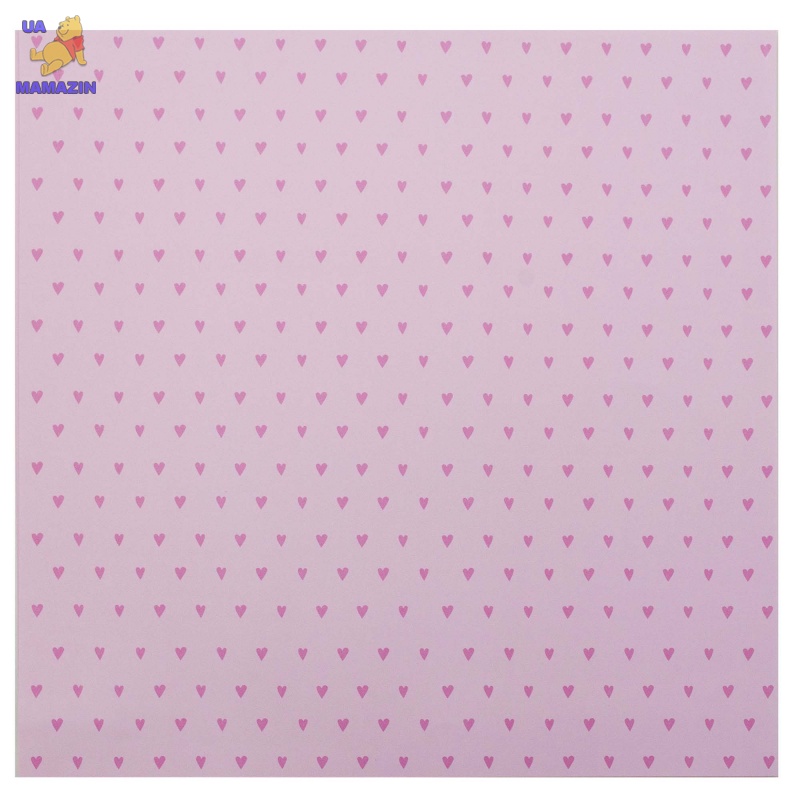 Бумага для скрапбукинга с голографическим фольгированием «Сердечки», 30.5 × 32 см, 250 г/м