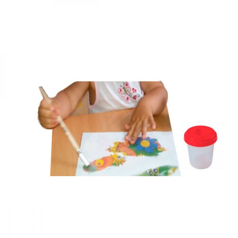 Набор для детского творчества с раскраской и пластилином