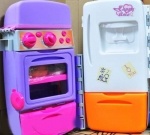 Мобильная Кухня с холодильником на колесиках