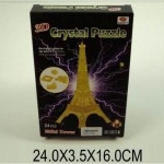 Пазлы 3D- кристалл "Эйфелева башня"