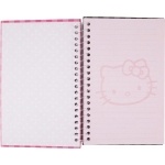 Блокнот картонная обложка, спираль Hello Kitty