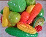 Набор игрушечных продуктов "Фрукты-овощи"