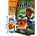 Юника Конструктор "НИК–9" (371 деталь)