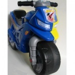 Детская Каталка мотоцикл Орион, желто-голубой