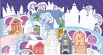 Любимые раскраски Деда Мороза: Зимняя сказка (рус)