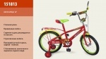 Велосипед детский 2-х колесный 18", красный