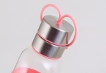 Бутылка для воды, розовая, 420мл