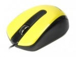 Компьютерная мышь "Maxxtro" (USB), желтая