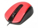 Компьютерная мышь "Maxxtro" (USB), красная