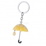 Набор подарочный Langres "Umbrella": ручка шариковая+ брелок желтый