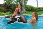 Надувная игрушка для плавания Касатка "Whale Ride-On" Интекс