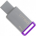 Флеш карта "Kingston" DT50 Purple 8 Гбайт USB 3.0