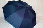 Женский однотонный зонтик 329 с каймой