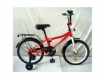 Велосипед детский двухколесный Top Grade 18", красный