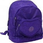 Рюкзак детский "Сердце", фиолетовый