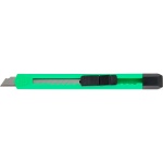 Нож канцелярский Delta D6525, лезвие 9 мм, зелёный