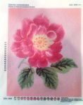Рисунок из ткани для вышивания бисером "Цветок шиповника"