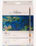 Карандаши цветные 7100-48CB шестигранные RAFFINE 48 цветов