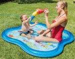 Детский бассейн "Square Baby Spray Pool" Рыбки Интекс