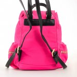 Сумка - рюкзак ярко-розовый