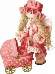 Набор для шитья текстильной куклы "Ангелок"