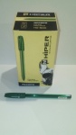 Ручка масляная "Hiper Accord" 0,7мм зеленая