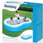 Семейный надувной бассейн "Голубая лагуна" Bestway