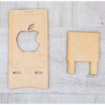 Фигура из фанеры "Подставка под телефон "Apple"