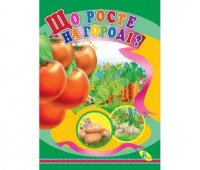 Книжка Що росте на городі? (у)