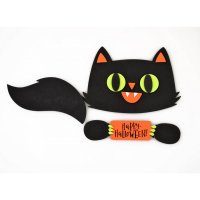 Набор стикеров Yes! Fun для Хэллоуина "Черный кот"