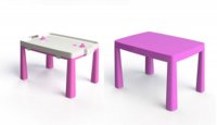 Стол детский +комплект для игр Фламинго, розовый