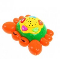 Музыкальная игрушка Крабик, с проэктором