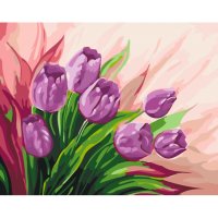 Картины по номерам - Персидские тюльпаны