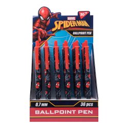 Ручка шариковая YES "Spiderman", автоматическая