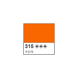 Краска акриловая ДЕКОЛА оранжевая, флуоресцентная, 50мл, арт. 4328315