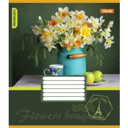 Тетради в линию 48 листов "Flowers bouquet"