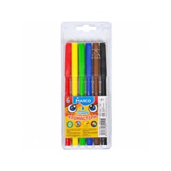 Фломастеры Super Washable 6 цветов