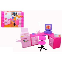 Набор мебели для куклы "Офис"