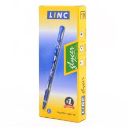Ручка шар/масл "Trisys" синяя 0,7 мм "LINC"