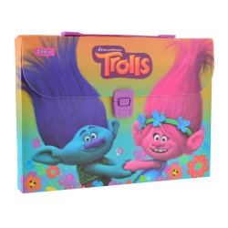 Портфель пластиковый "Trolls"