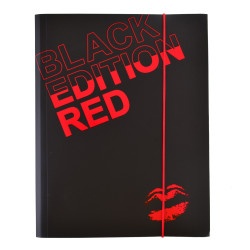 Папка на резинке А4 "Black Edition"
