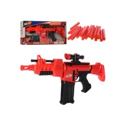 Автомат NERF с присосками