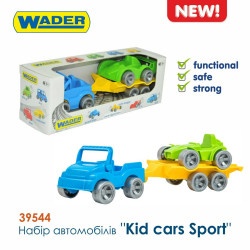 Набор авто "Kid cars Sport" 3 элемента