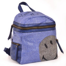 Сумка - рюкзак синий