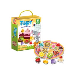Игра магнитная "Торт" (укр)