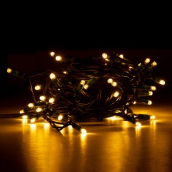 Электрогирлянда LED уличная Yes! Fun, тепло-белая 12.25м