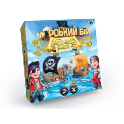 Настольная игра "Морской бой. Pirates Gold", укр.