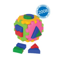 Игрушка куб "Умный малыш Логика 1 ТехноК"