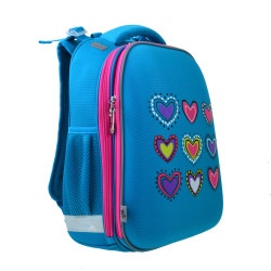 Рюкзак H-12-1 Hearts turquoise