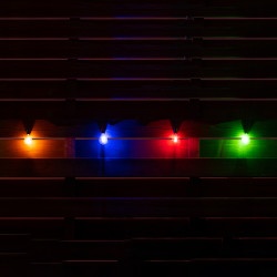 Электрогирлянда-ретро LED уличная Yes! Fun многоцветная 8 м